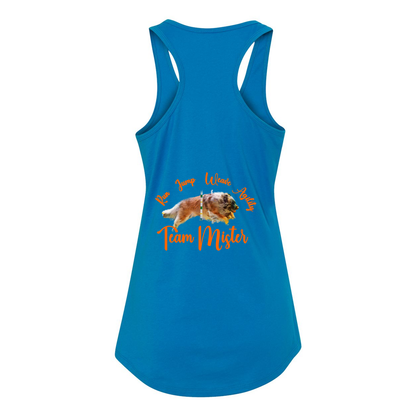 Orlando shirt2 Women's Ideal Racerback Tank - WagALotBowWow