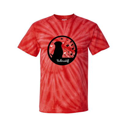 Bullmastiff Flowers Pinwheel SS S,M,L,XL - WagALotBowWow