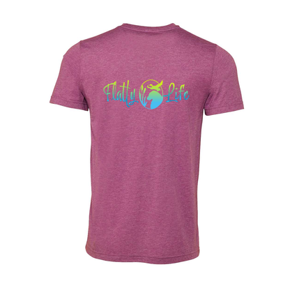 Flatty Life Front/Back Unisex SS Jersey Tee - WagALotBowWow