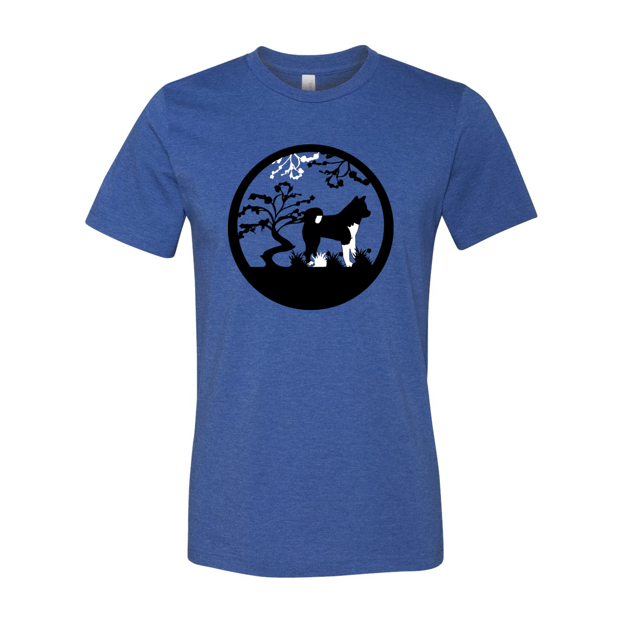 Akita Tree Short Sleeve - WagALotBowWow