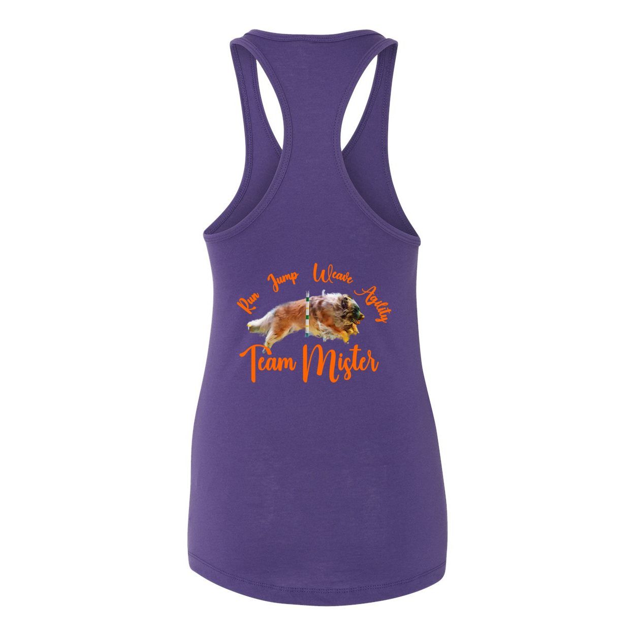Orlando shirt2 Women's Ideal Racerback Tank - WagALotBowWow