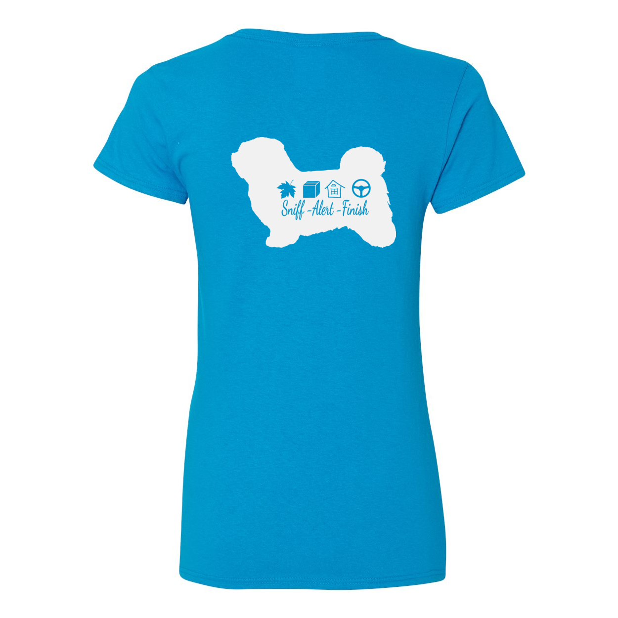 Havanese Scent F/B Women's V-Neck T-Shirt - WagALotBowWow