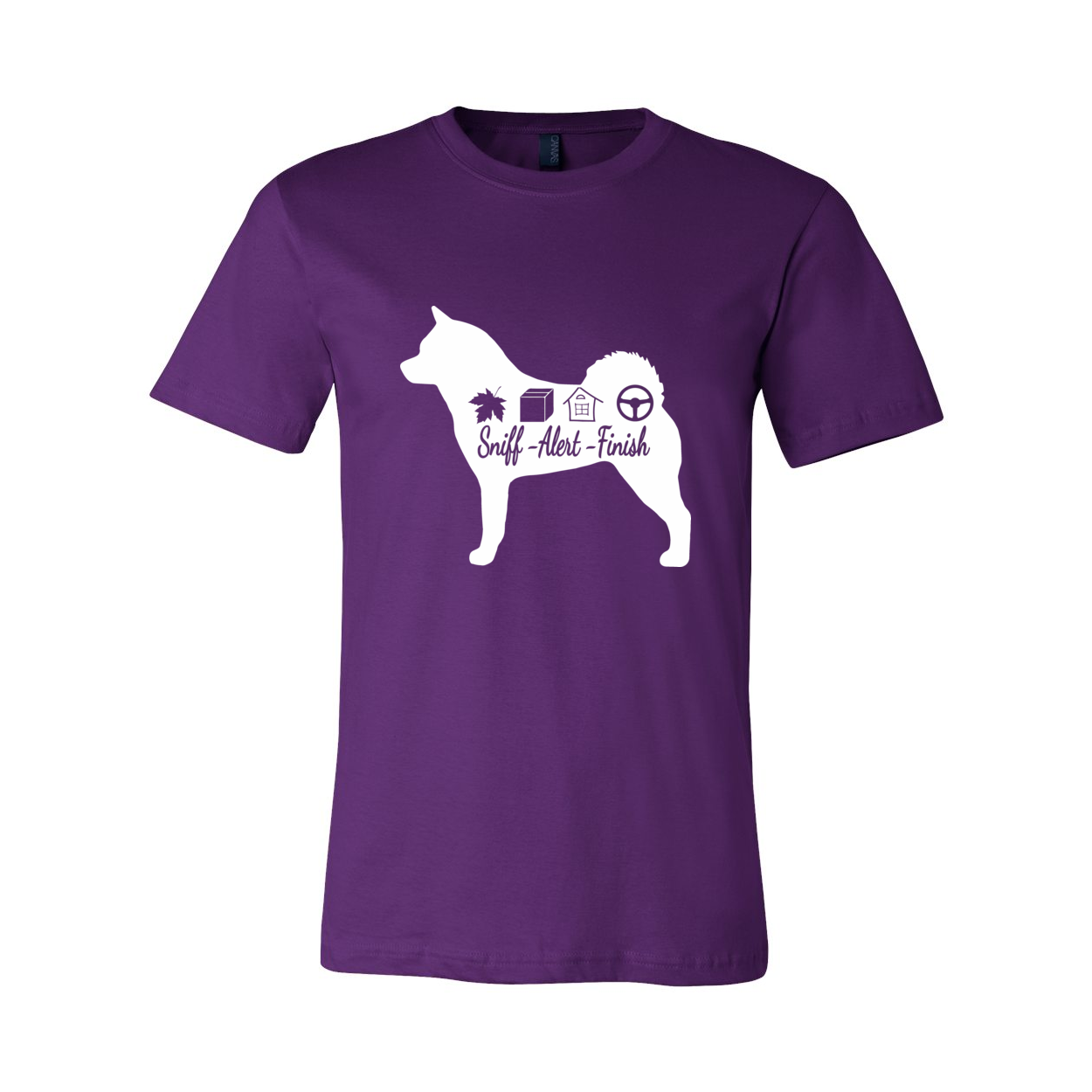 Akita Scent Sniff Unisex SS Jersey Tee - WagALotBowWow