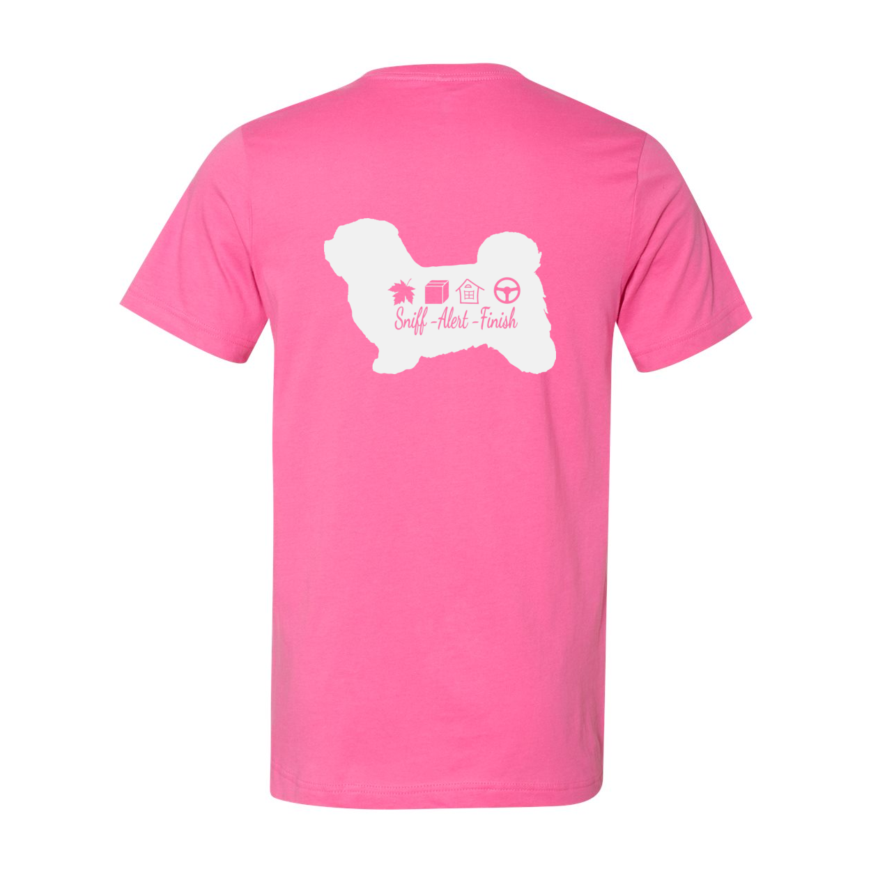 Havanese Scent F/B Unisex SS Jersey Tee - WagALotBowWow