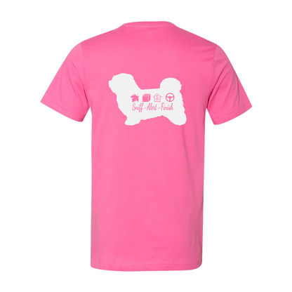 Havanese Scent F/B Unisex SS Jersey Tee - WagALotBowWow