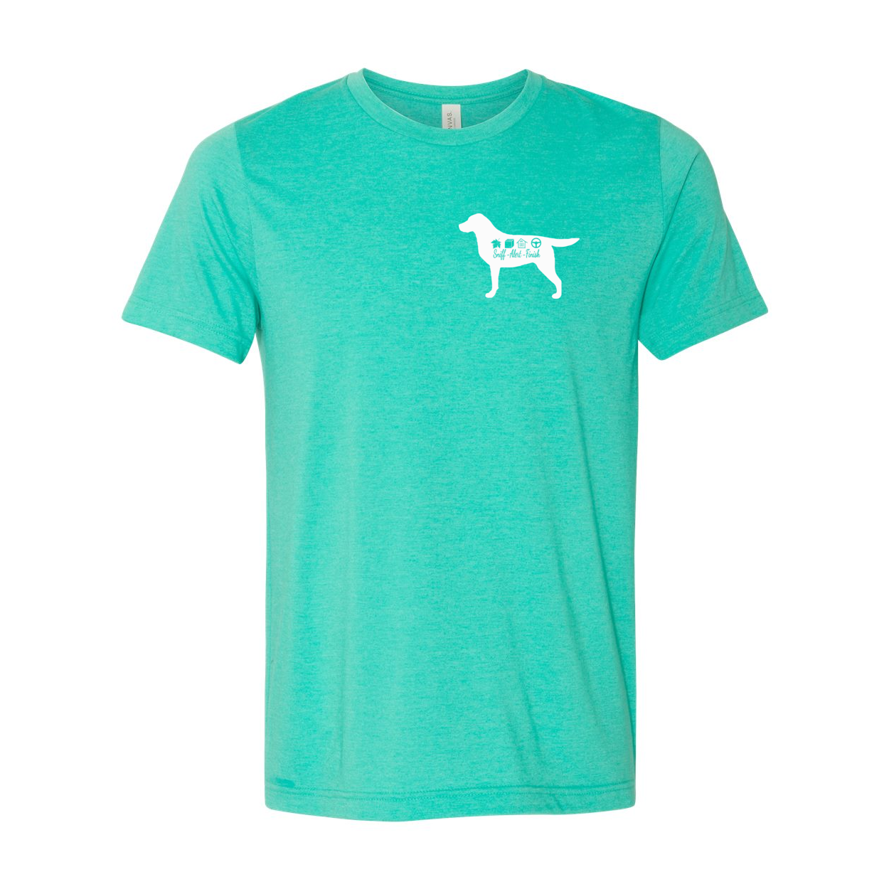 Labrador Scent F/B Unisex SS Jersey Tee - WagALotBowWow