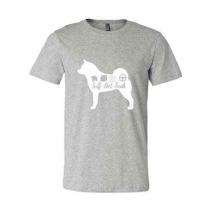 Akita Scent Sniff Unisex SS Jersey Tee - WagALotBowWow