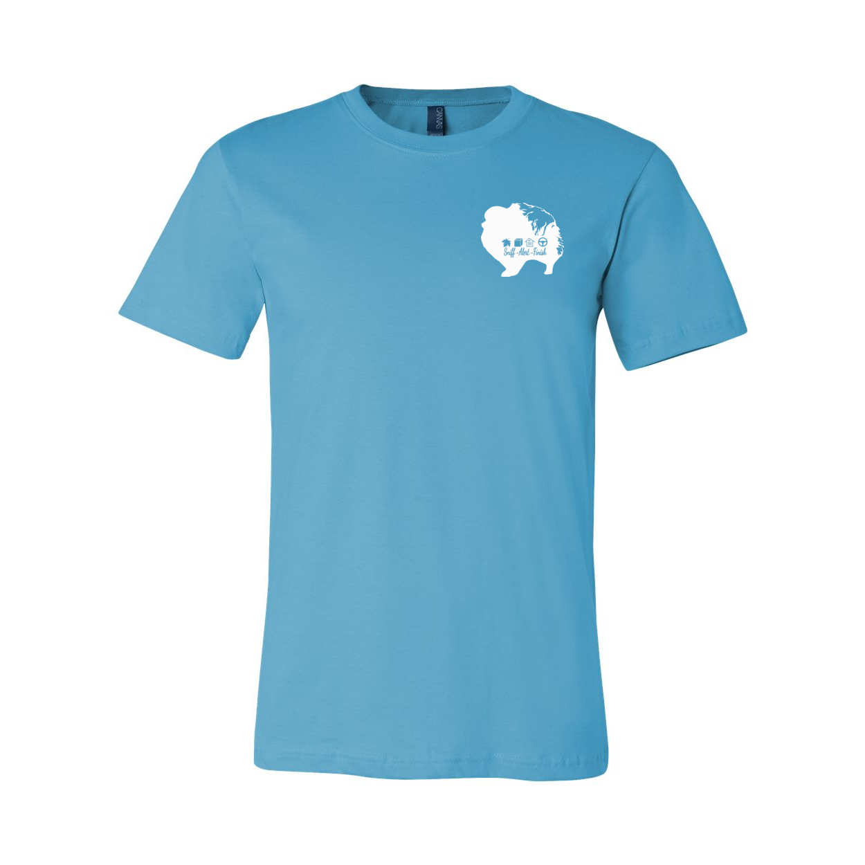 Pomeranian Scent F/B Unisex SS Jersey Tee - WagALotBowWow