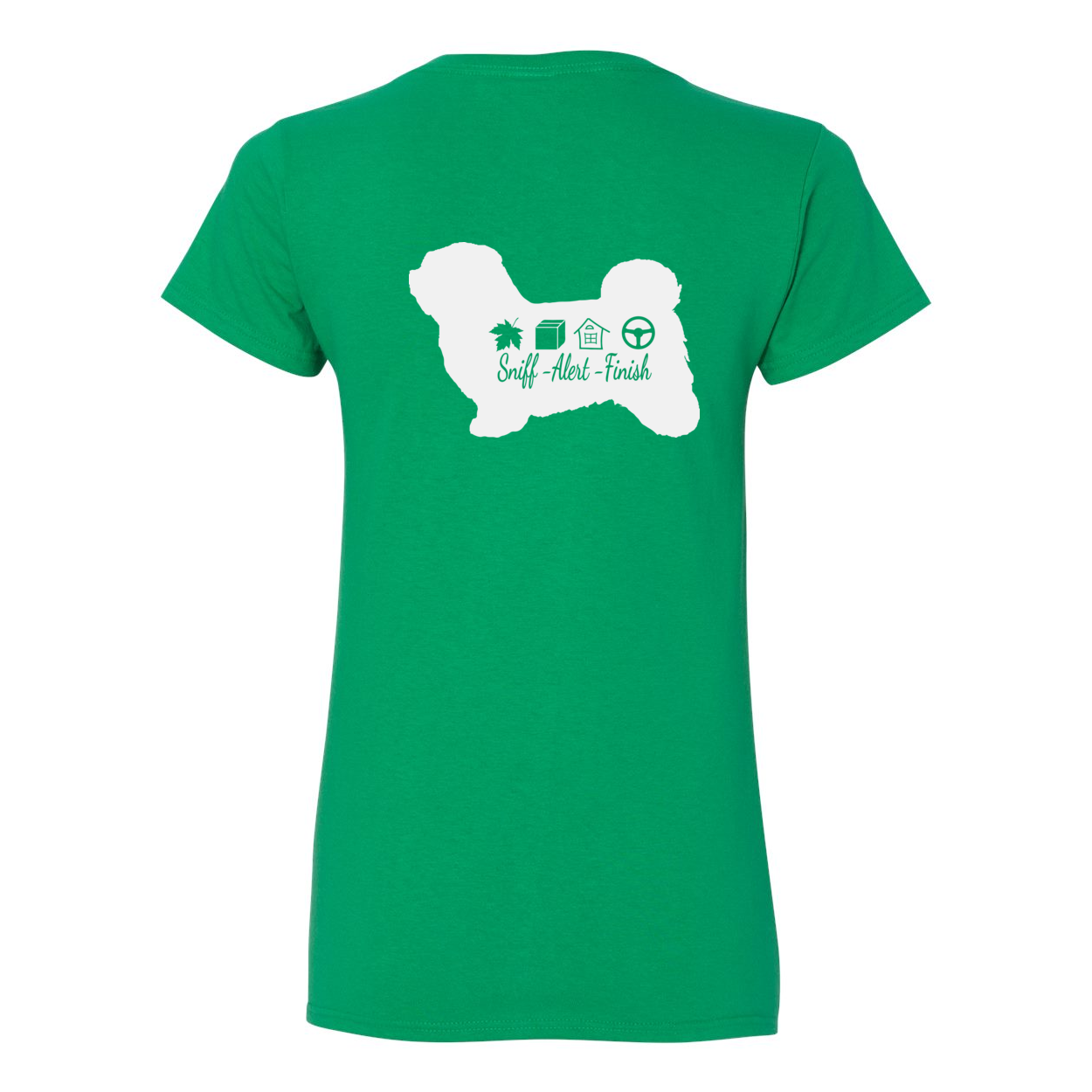 Havanese Scent F/B Women's V-Neck T-Shirt - WagALotBowWow