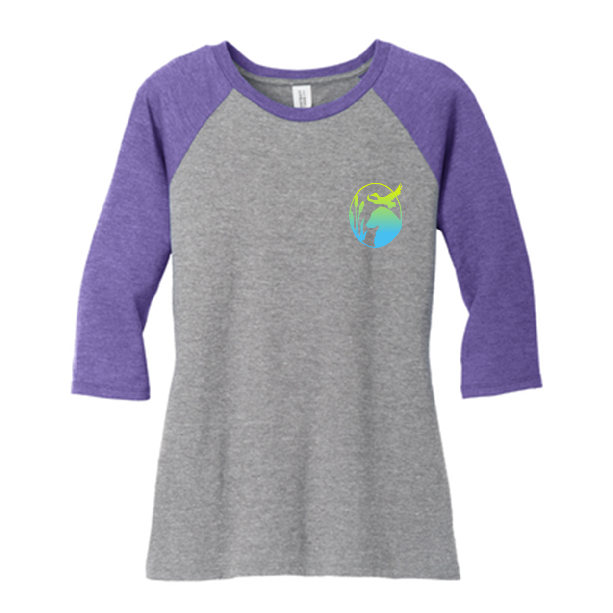 Flatty Life 3/4-Sleeve Raglan - WagALotBowWow