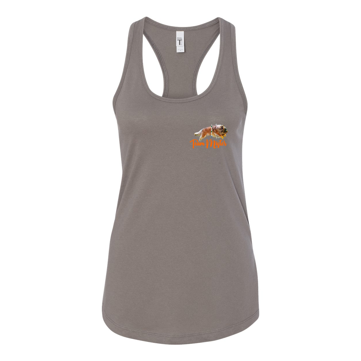 Orlando shirt2 Women's Ideal Racerback Tank - WagALotBowWow