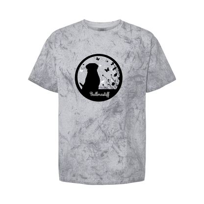 Bullmastiff Flowers Colorblast T-Shirt - WagALotBowWow