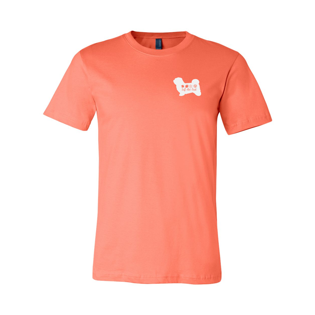 Havanese Scent F/B Unisex SS Jersey Tee - WagALotBowWow
