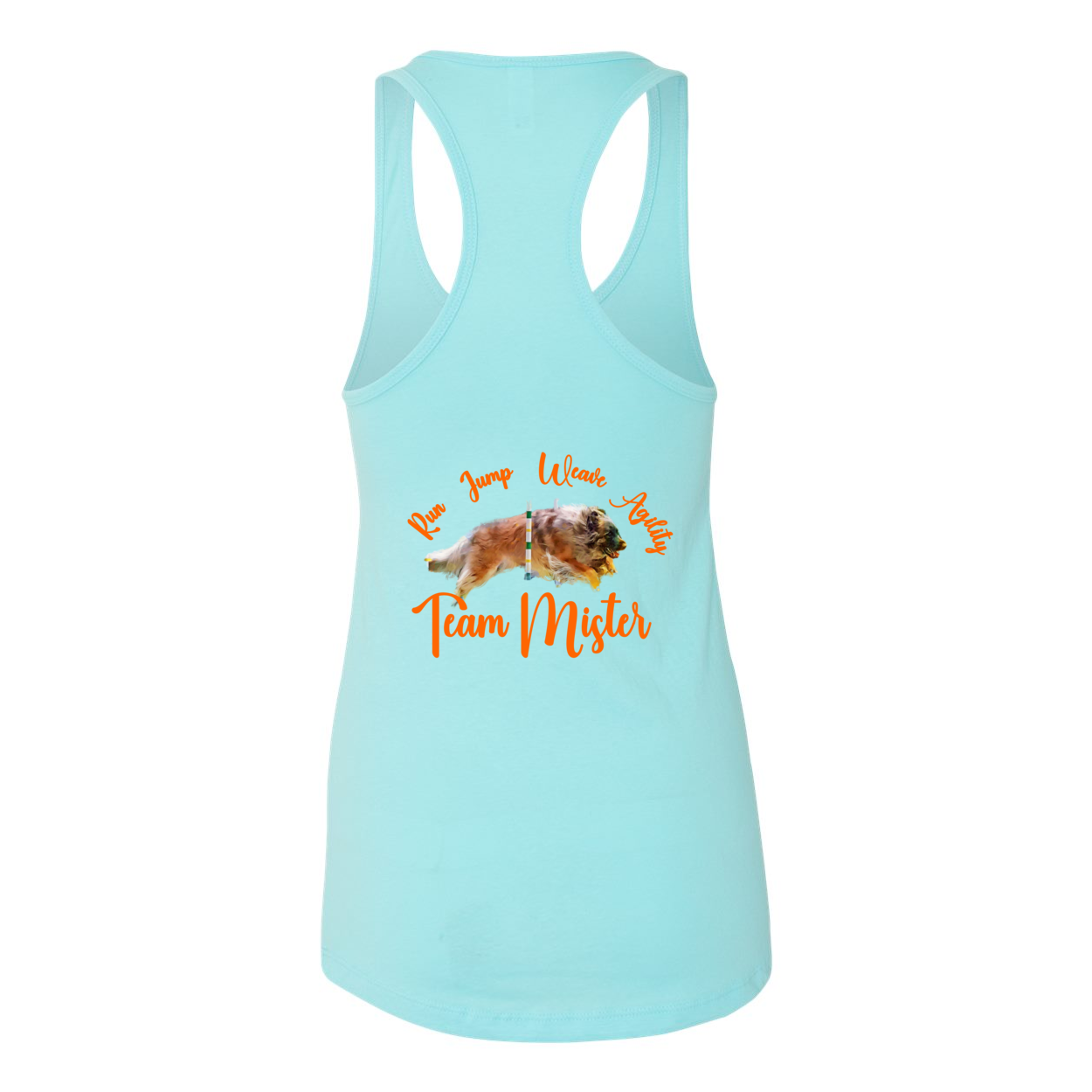Orlando shirt2 Women's Ideal Racerback Tank - WagALotBowWow