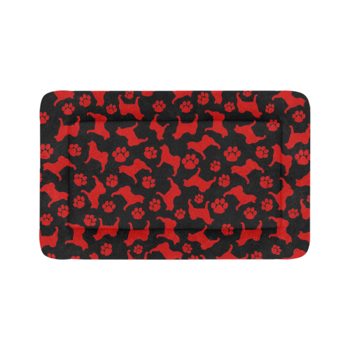 Dog Bed Akita 48 x 30 - WagALotBowWow