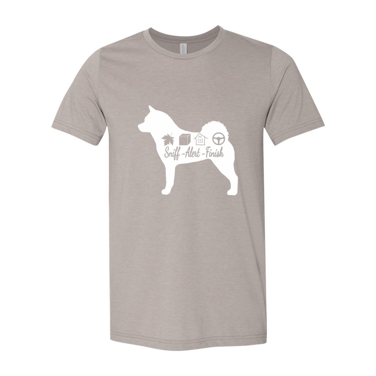 Akita Scent Sniff Unisex SS Jersey Tee - WagALotBowWow