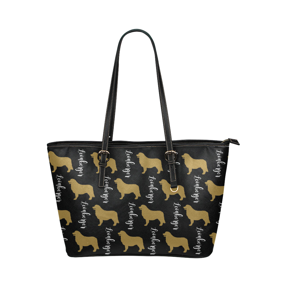 Leonberger Leather Tote - WagALotBowWow