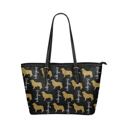 Leonberger Leather Tote - WagALotBowWow