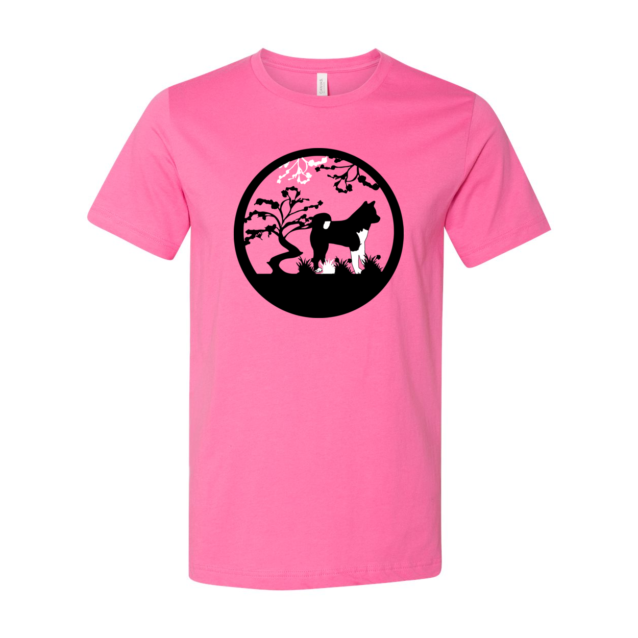 Akita Tree Short Sleeve - WagALotBowWow