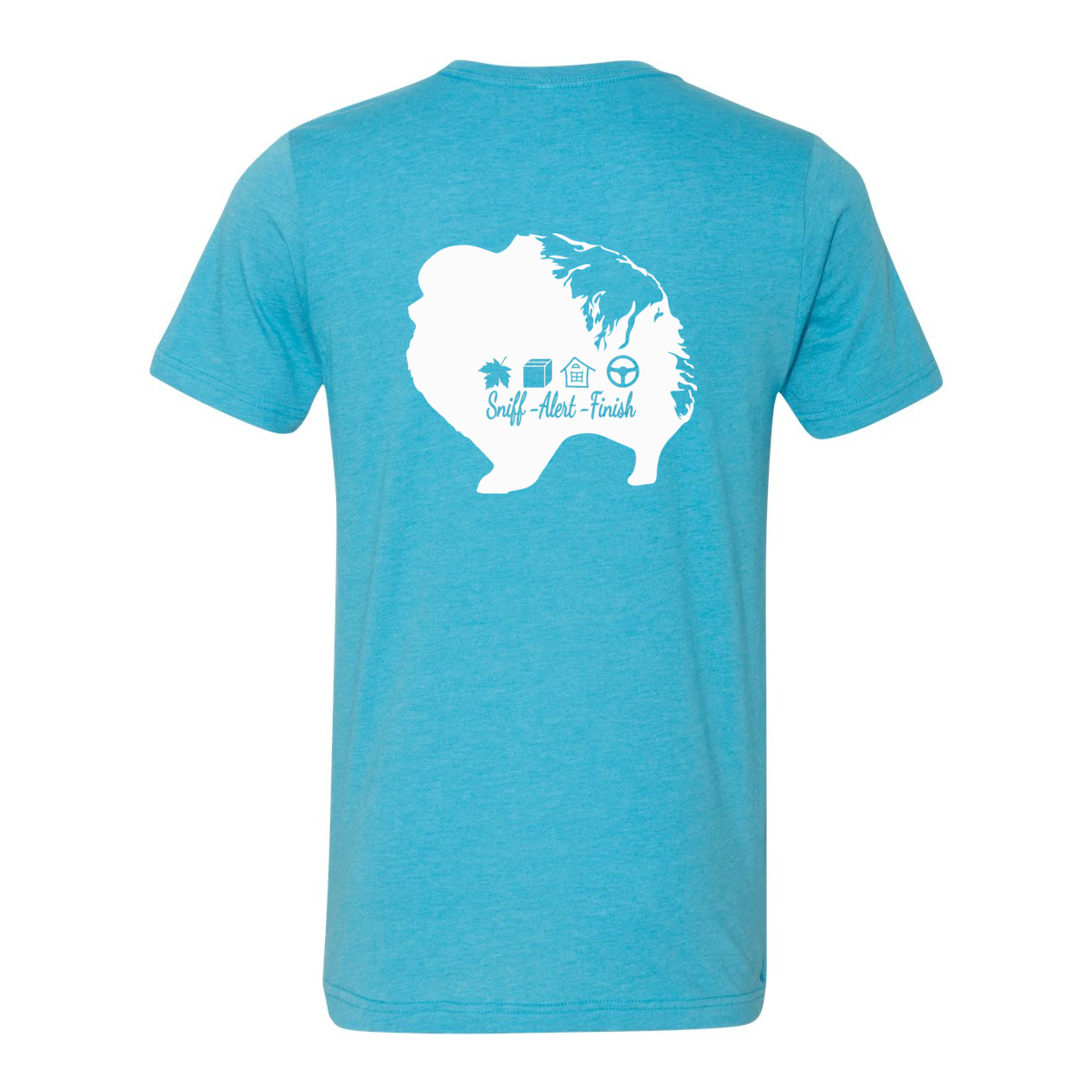 Pomeranian Scent F/B Unisex SS Jersey Tee - WagALotBowWow