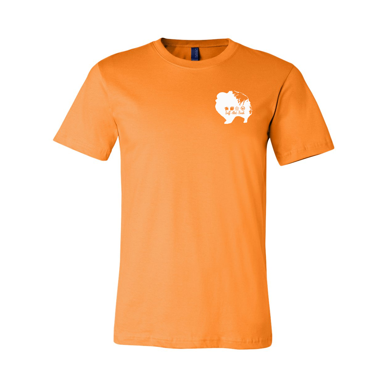 Pomeranian Scent F/B Unisex SS Jersey Tee - WagALotBowWow