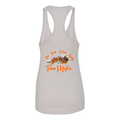Orlando shirt2 Women's Ideal Racerback Tank - WagALotBowWow