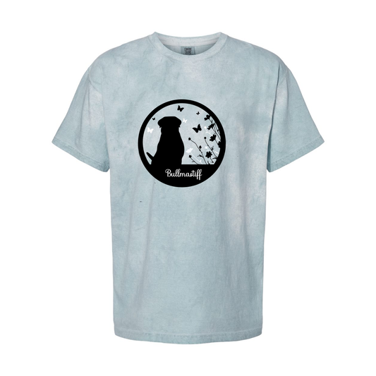 Bullmastiff Flowers Colorblast T-Shirt - WagALotBowWow