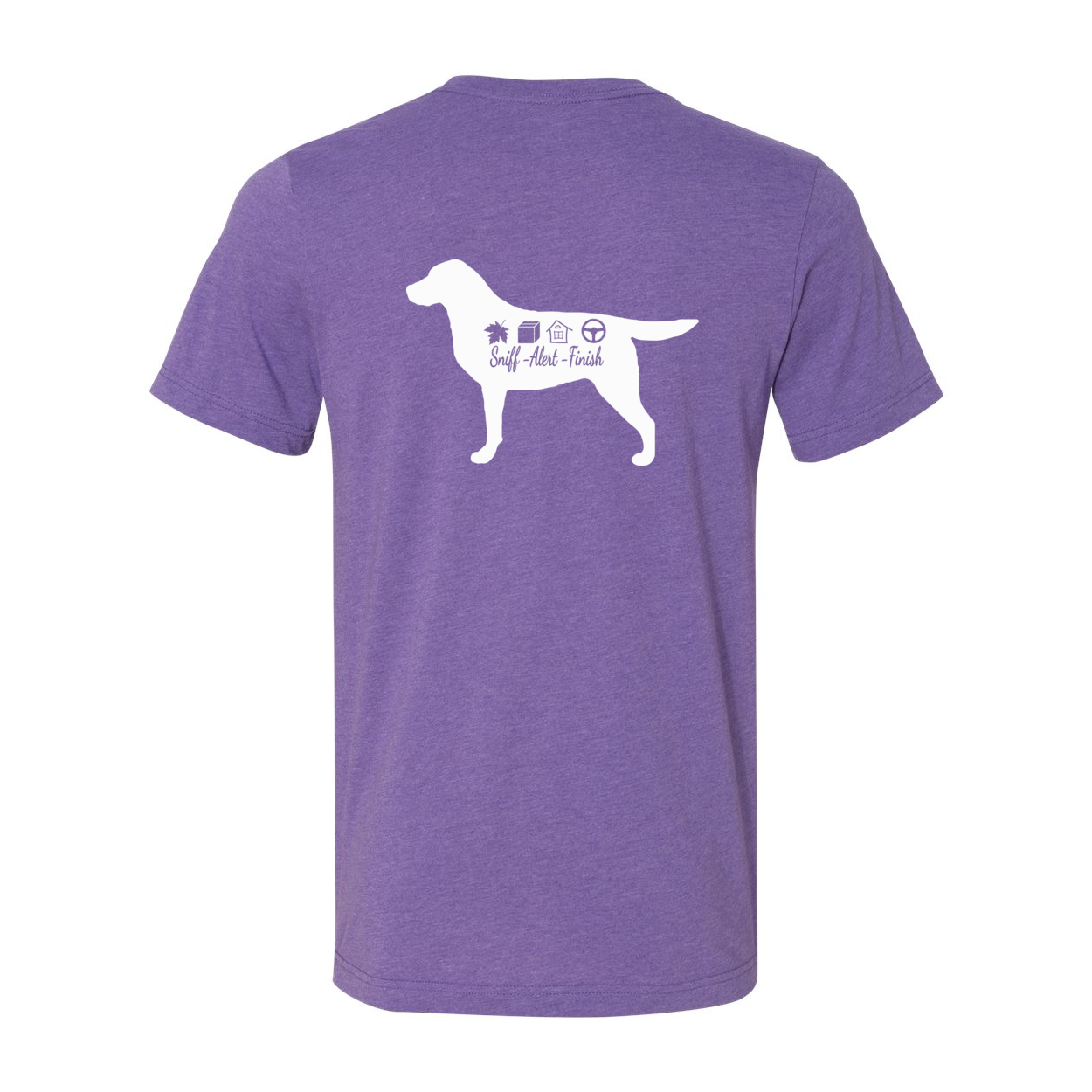 Labrador Scent F/B Unisex SS Jersey Tee - WagALotBowWow
