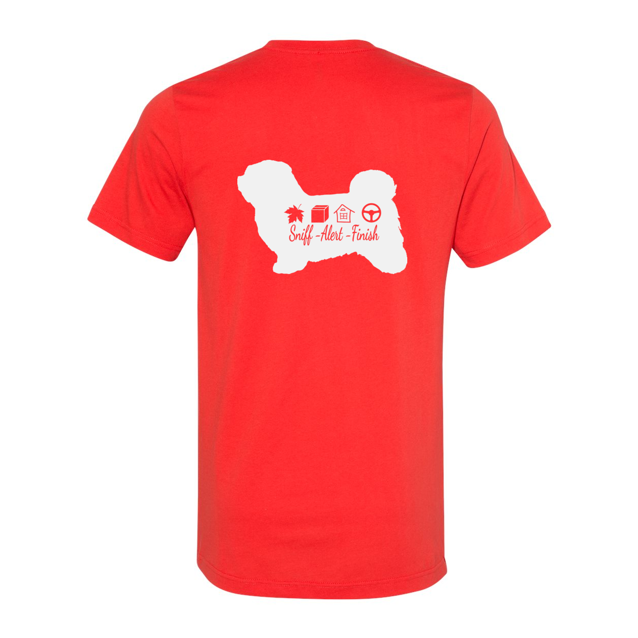 Havanese Scent F/B Unisex SS Jersey Tee - WagALotBowWow