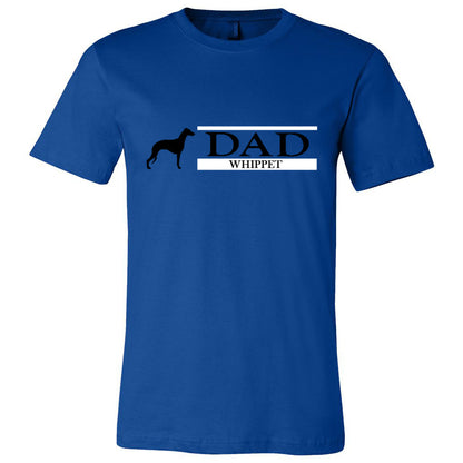 Whippet Dad Unisex Short Sleeve Jersey Tee - WagALotBowWow