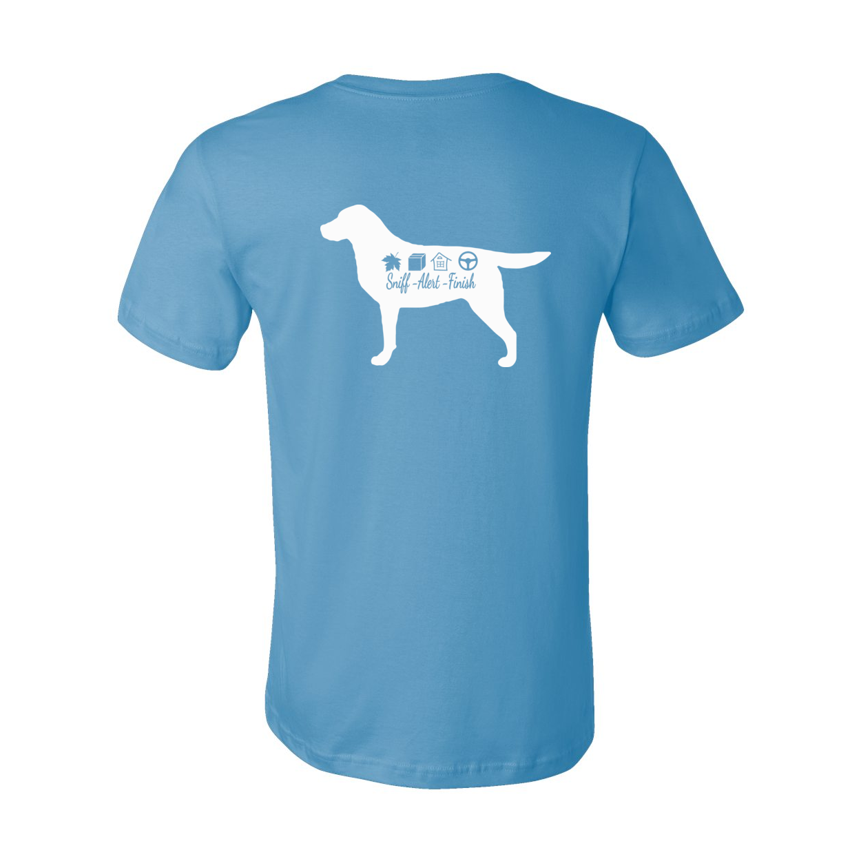 Labrador Scent F/B Unisex SS Jersey Tee - WagALotBowWow