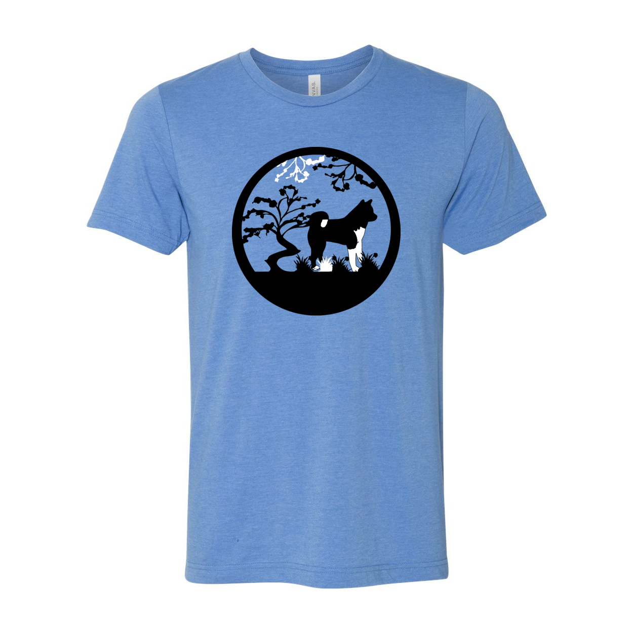 Akita Tree Short Sleeve - WagALotBowWow