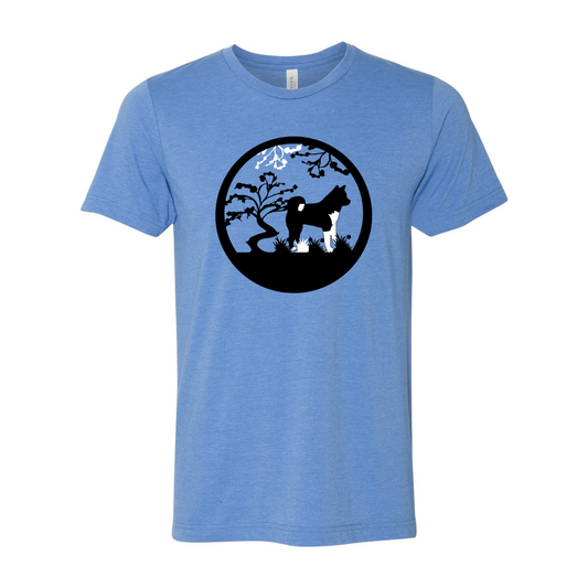 Akita Tree Short Sleeve - WagALotBowWow