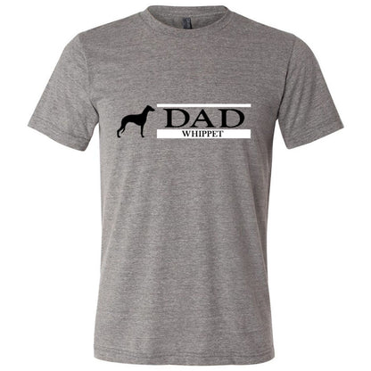 Whippet Dad Unisex Triblend Short Sleeve Tee - WagALotBowWow