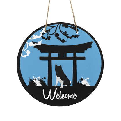 Custom Wooden Door Sign - WagALotBowWow