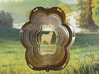12"Dog Breed Wind Spinner - Copper - WagALotBowWow