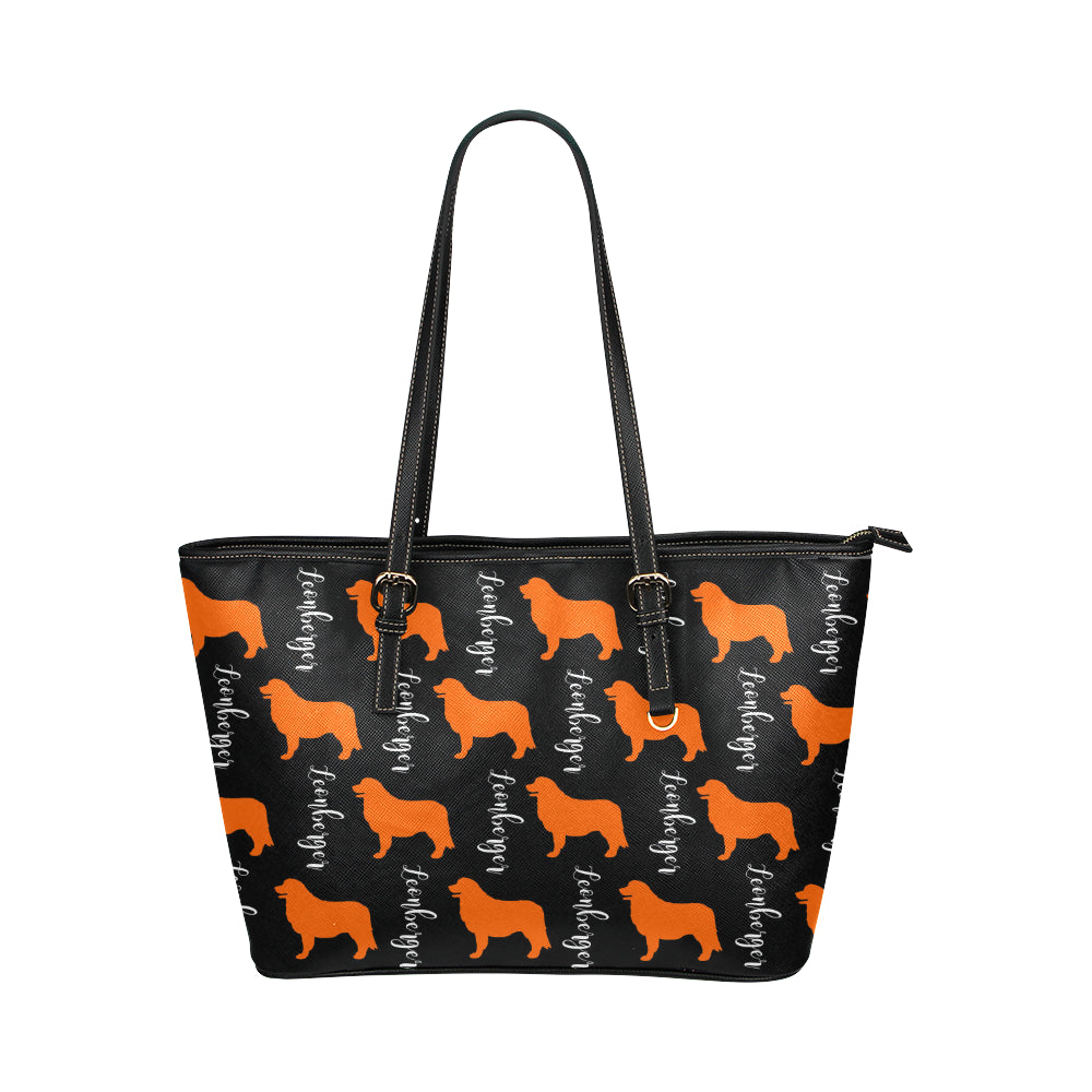 Leonberger Leather Tote - WagALotBowWow