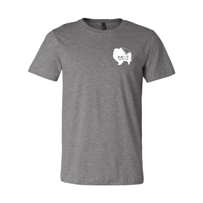 Pomeranian Scent F/B Unisex SS Jersey Tee - WagALotBowWow