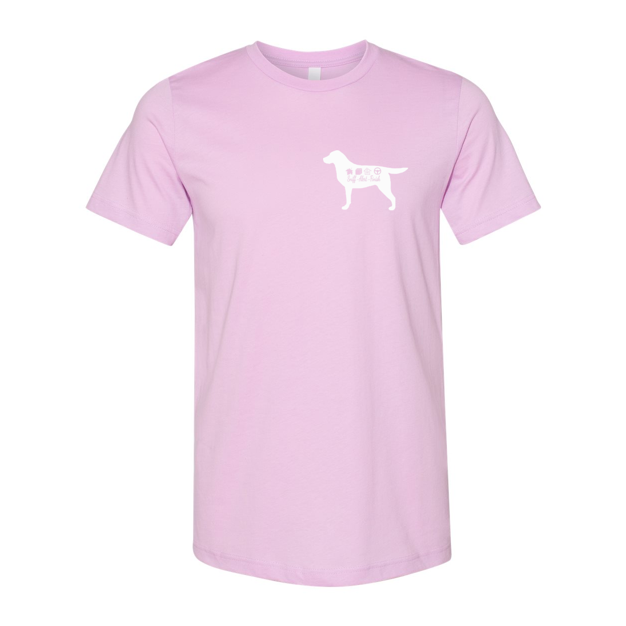 Labrador Scent F/B Unisex SS Jersey Tee - WagALotBowWow
