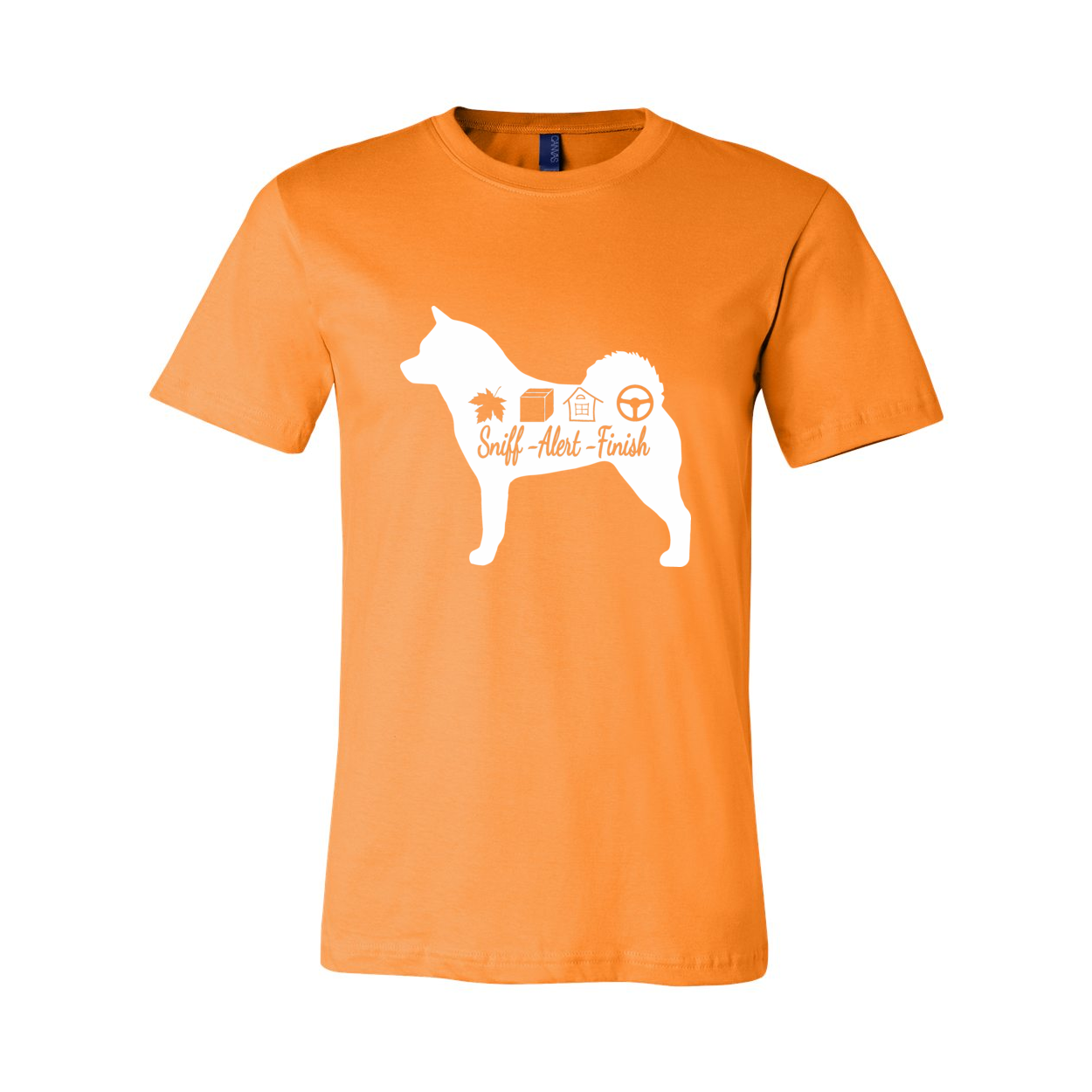 Akita Scent Sniff Unisex SS Jersey Tee - WagALotBowWow
