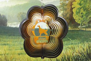 12"Dog Breed Wind Spinner - Copper - WagALotBowWow