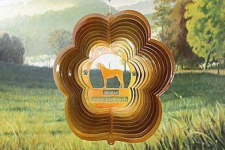 12"Dog Breed Wind Spinner - Copper - WagALotBowWow