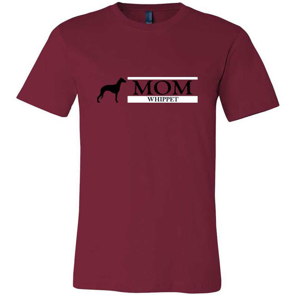 Whippet Mom Unisex Short Sleeve Jersey Tee - WagALotBowWow