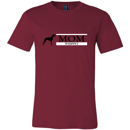 Whippet Mom Unisex Short Sleeve Jersey Tee - WagALotBowWow