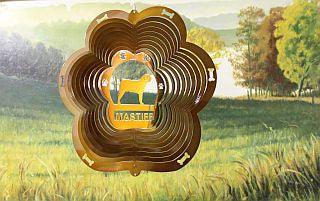 12"Dog Breed Wind Spinner - Copper - WagALotBowWow