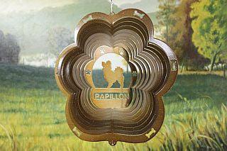 12"Dog Breed Wind Spinner - Copper - WagALotBowWow