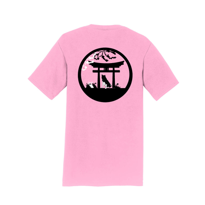 Akita Tree & Gate SS - WagALotBowWow