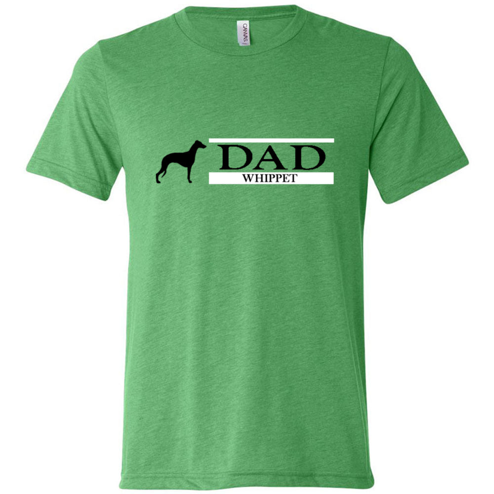 Whippet Dad Unisex Triblend Short Sleeve Tee - WagALotBowWow