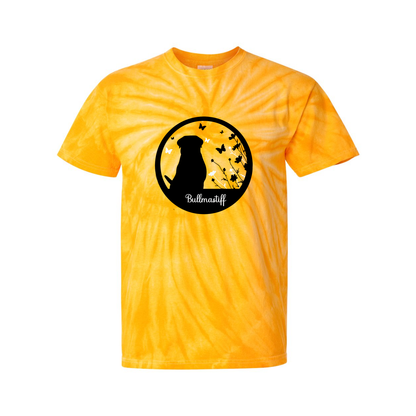 Bullmastiff Flowers Pinwheel SS S,M,L,XL - WagALotBowWow