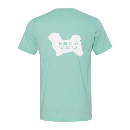 Havanese Scent F/B Unisex SS Jersey Tee - WagALotBowWow